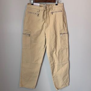 NWT WEWOREWHAT khaki pants